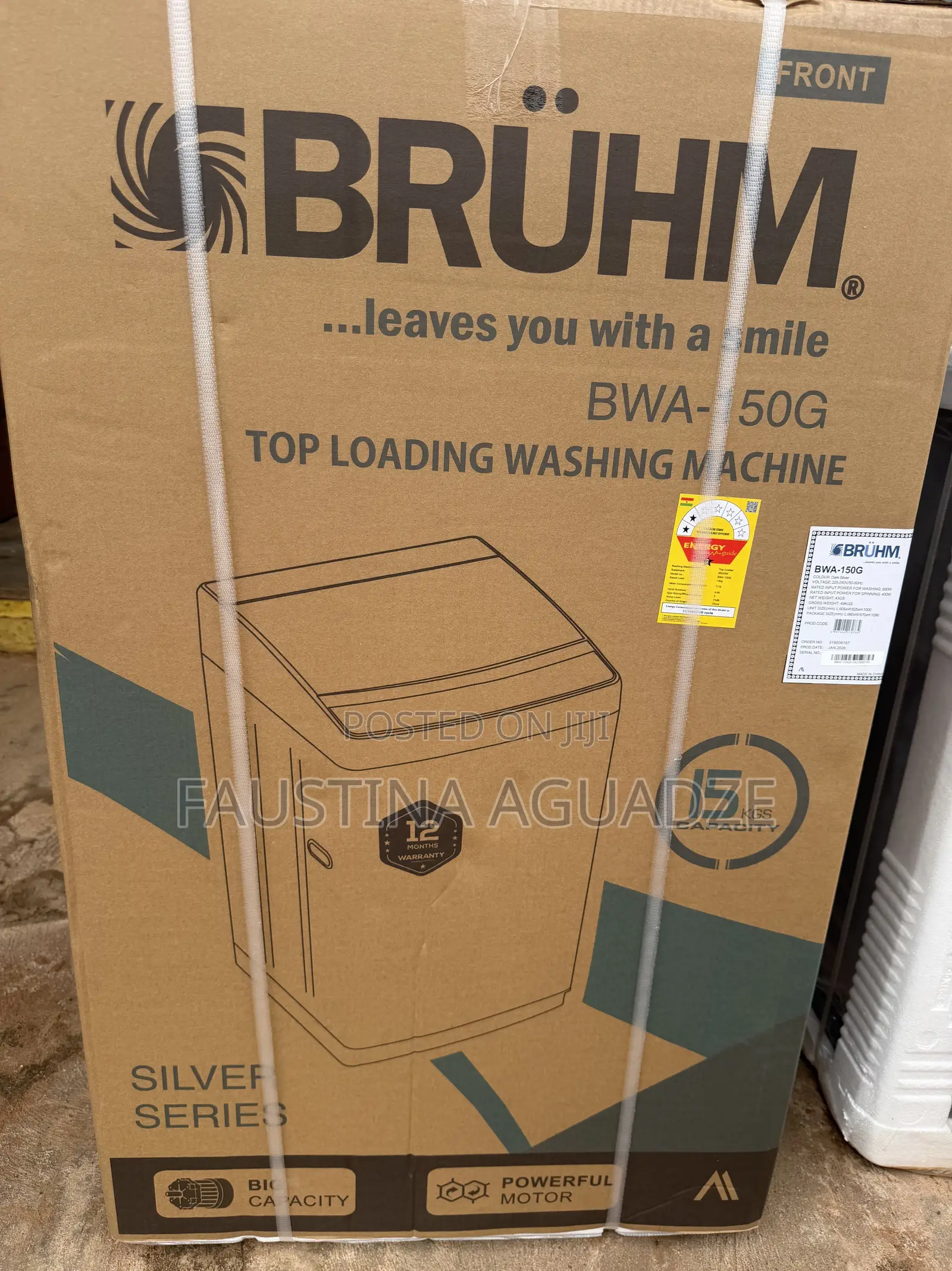 Bruhm 14kg Top Load Fully Automatic Washing Machine