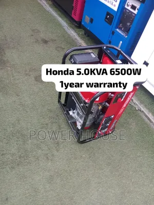 Honda 6500W Generator – Premium Quality Petrol Genset for Homes, Shops