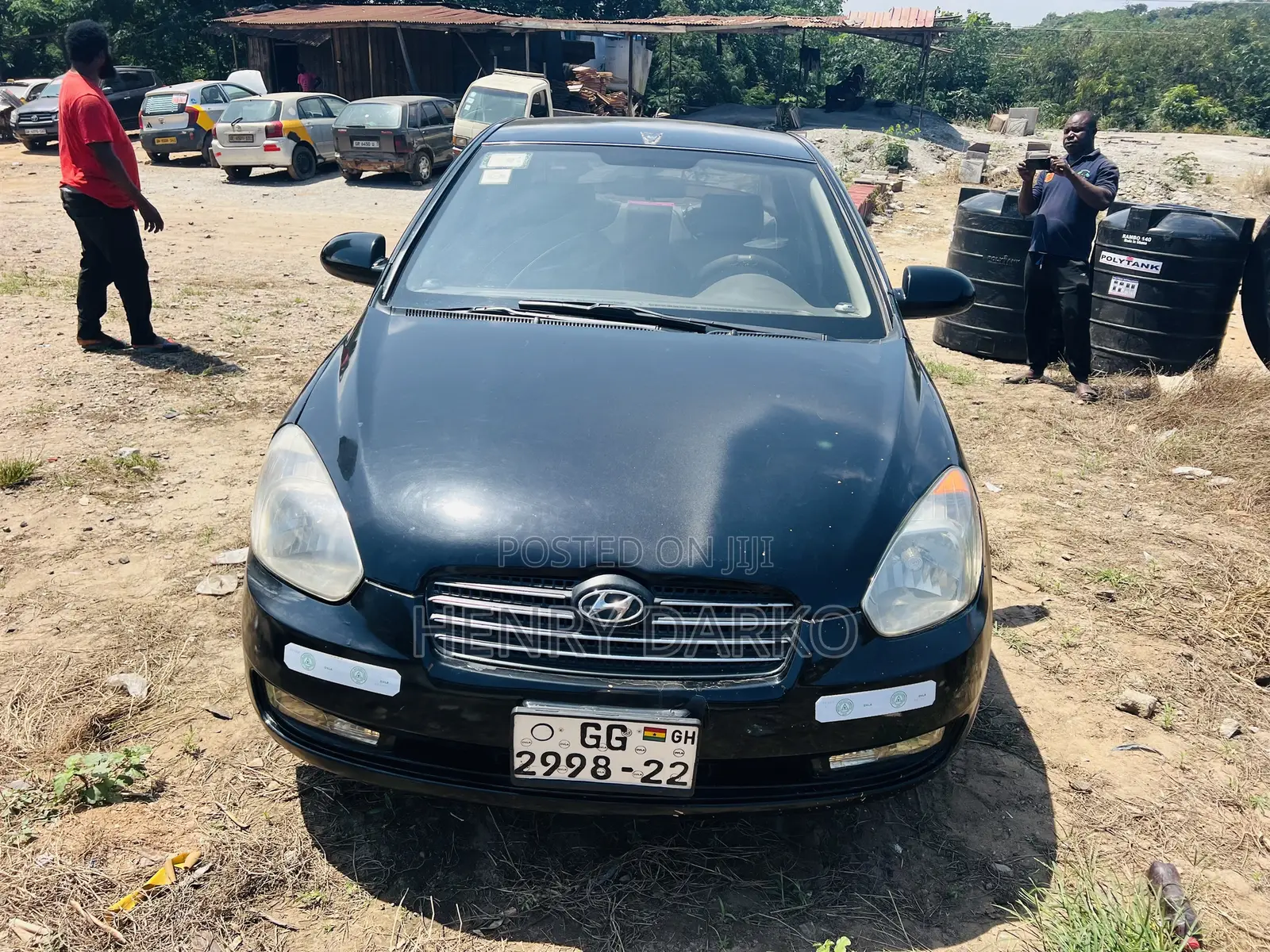 Hyundai Accent 2008 Black