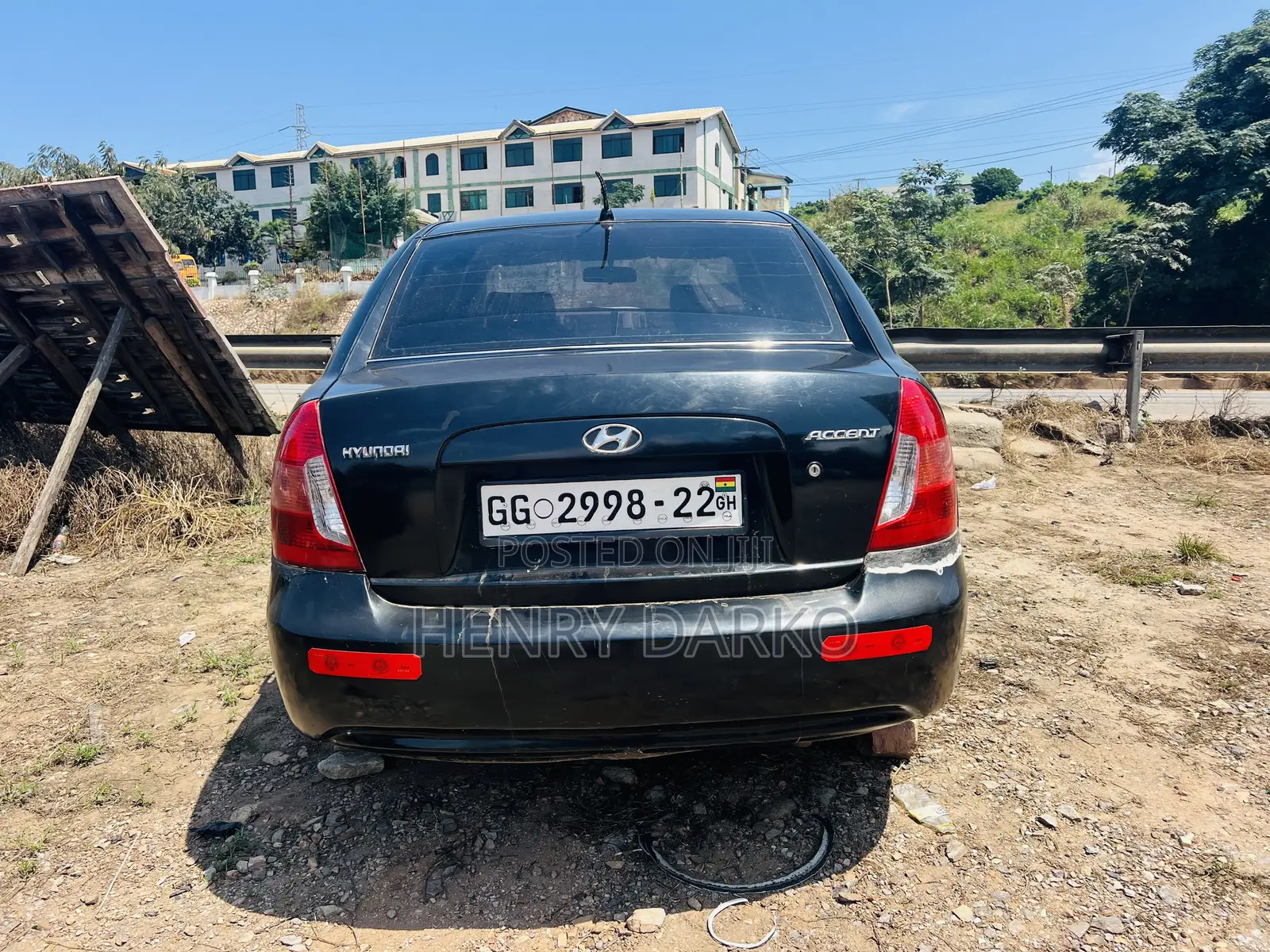 Hyundai Accent 2008 Black