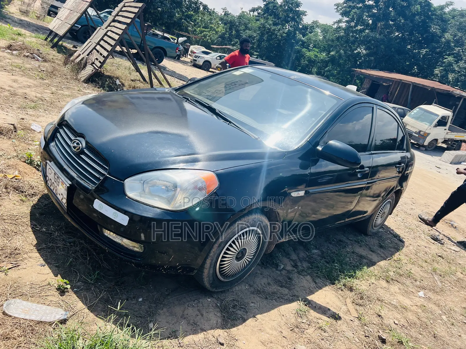 Hyundai Accent 2008 Black