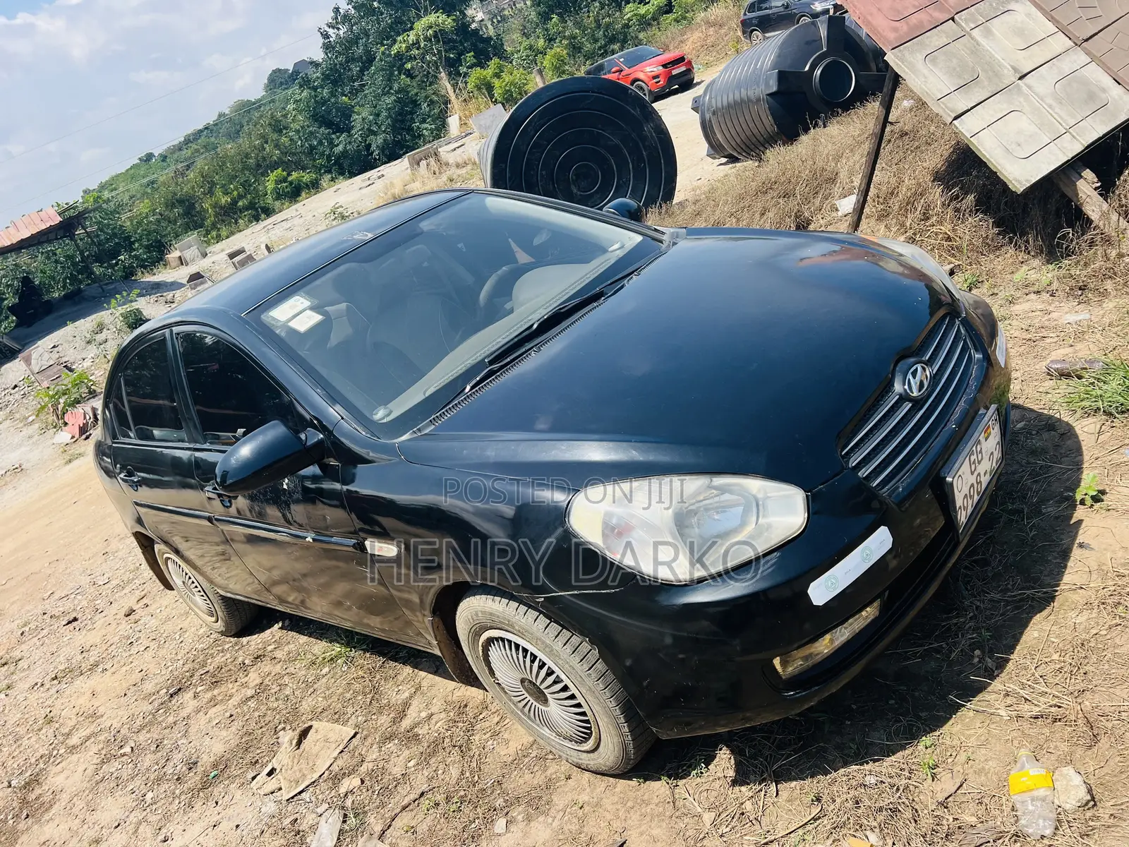 Hyundai Accent 2008 Black
