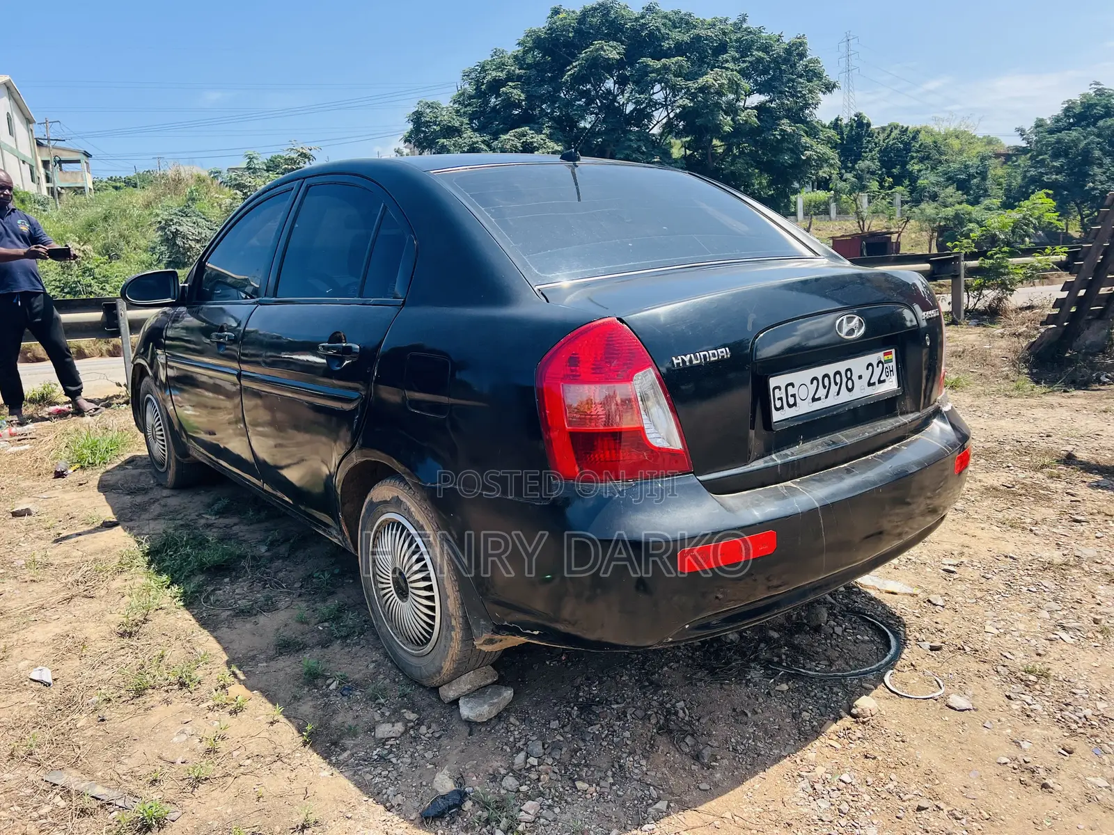 Hyundai Accent 2008 Black
