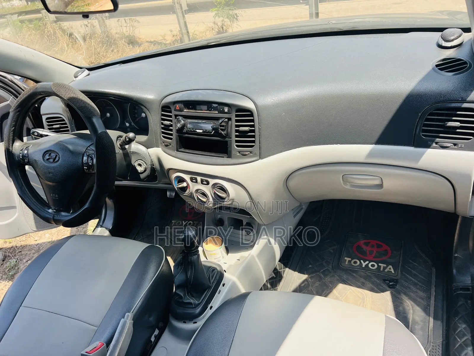 Hyundai Accent 2008 Black