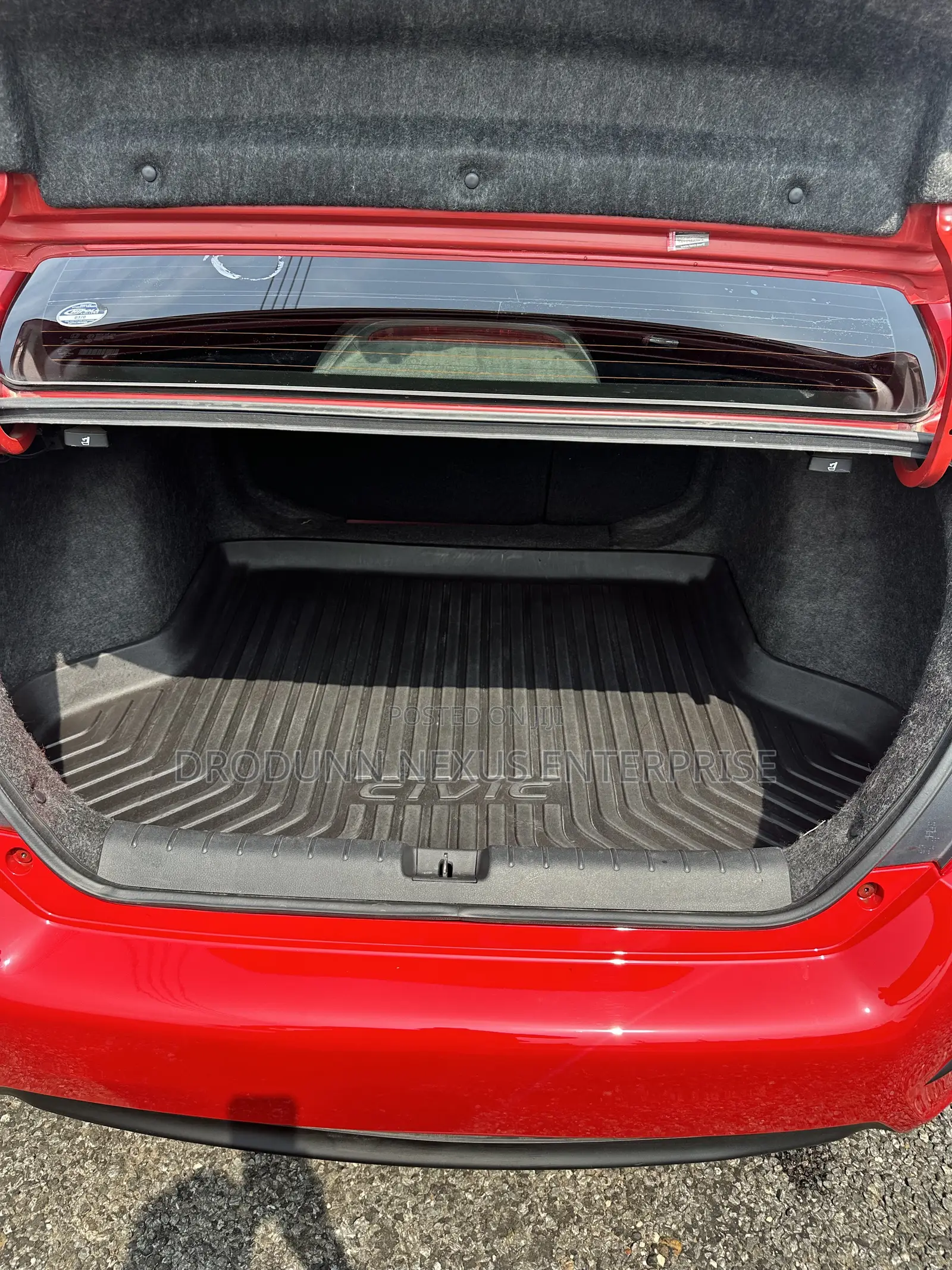Honda Civic EX-L 4dr Sedan (1.5L 4cyl) 2017 Red