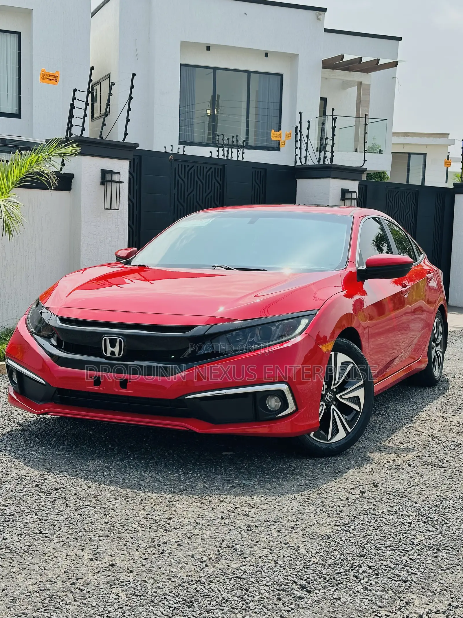 Honda Civic EX-L 4dr Sedan (1.5L 4cyl) 2017 Red