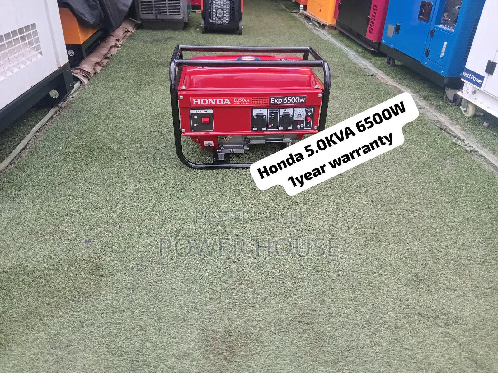 Honda 6500W Petrol Power Generator – Heavy Duty, Reliable & Built