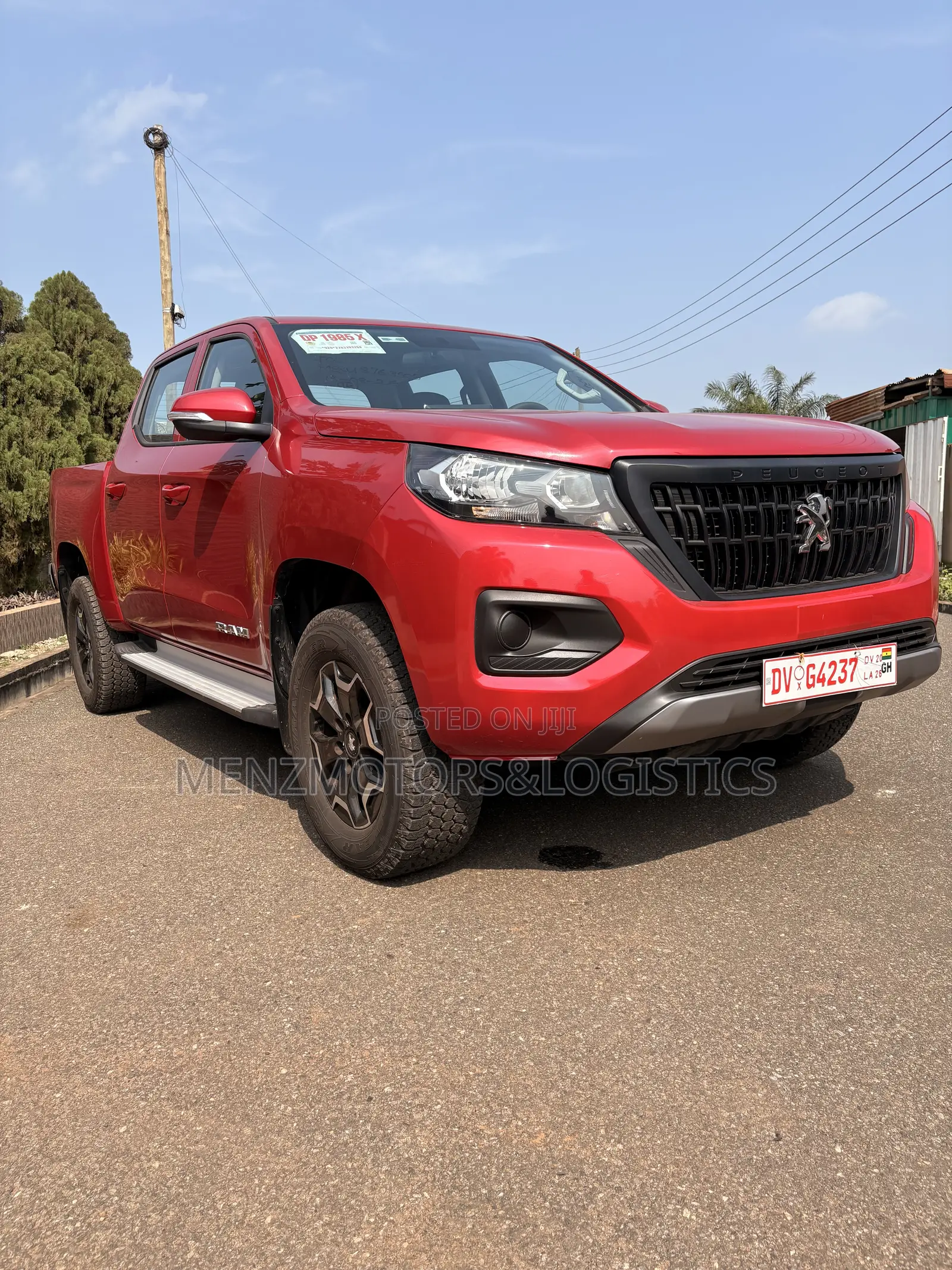Peugeot Landtrek 2.4 Petrol Single Cab AWD 2024 Red
