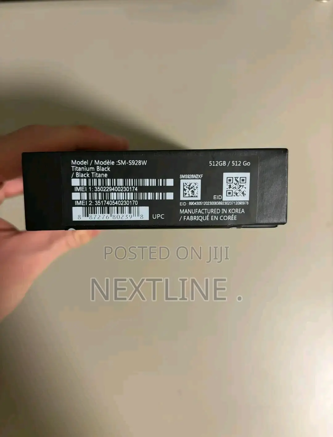 New Samsung Galaxy S24 Ultra 512 GB Black
