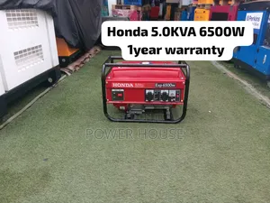 Honda 6500W Heavy Duty Genset – Reliable, Durable & Ready to Handle