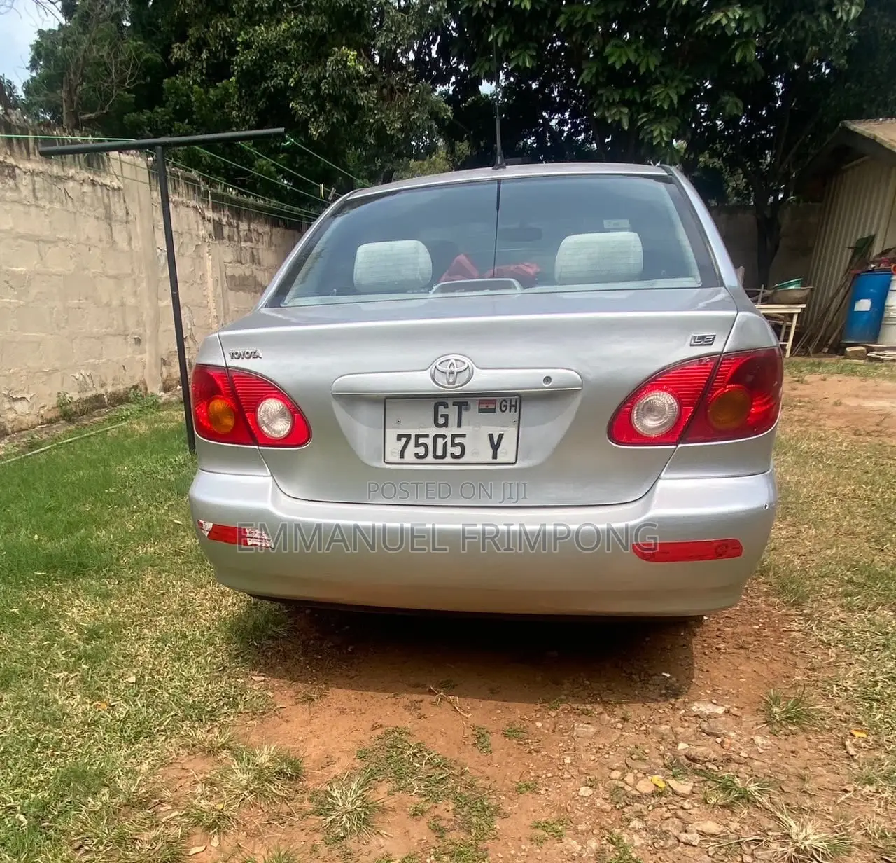 Toyota Corolla 2004 Silver