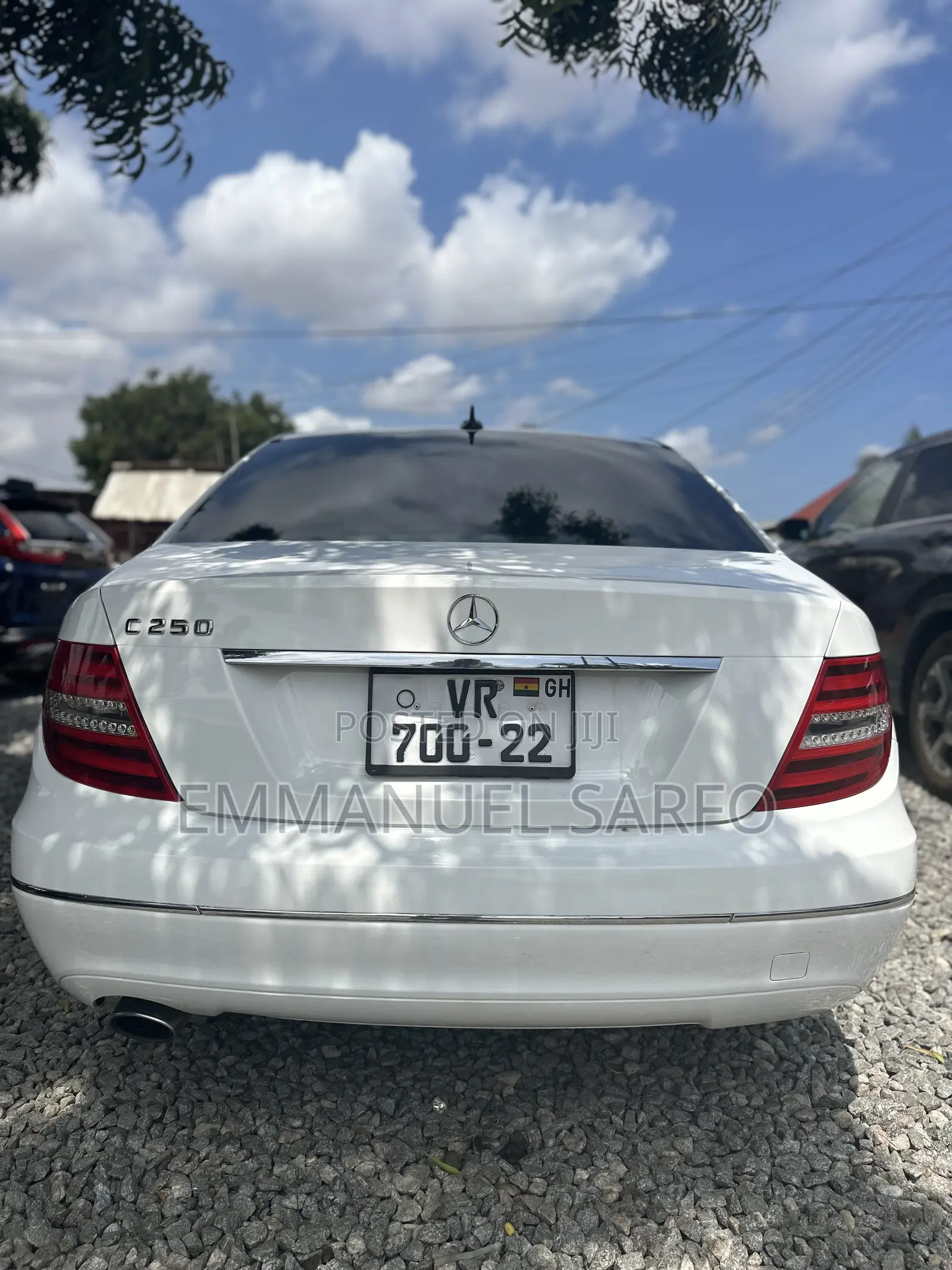 Mercedes-Benz C250 2012 White