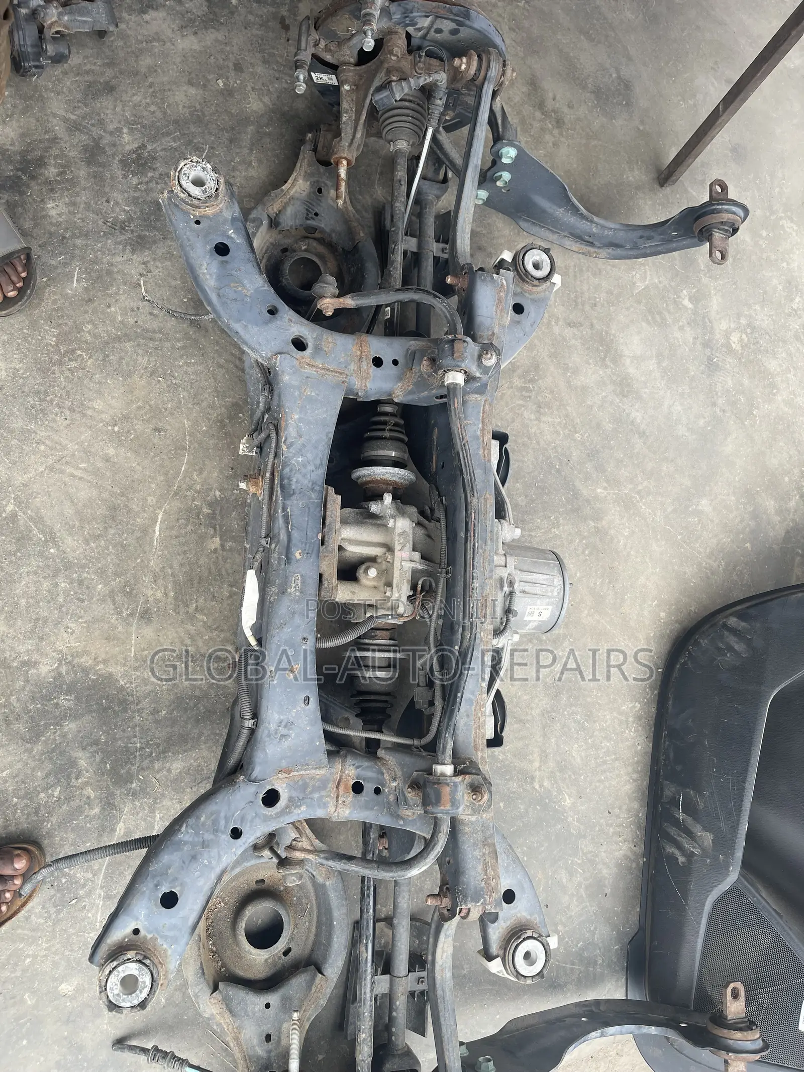 Cx5 Rear Beam Complete