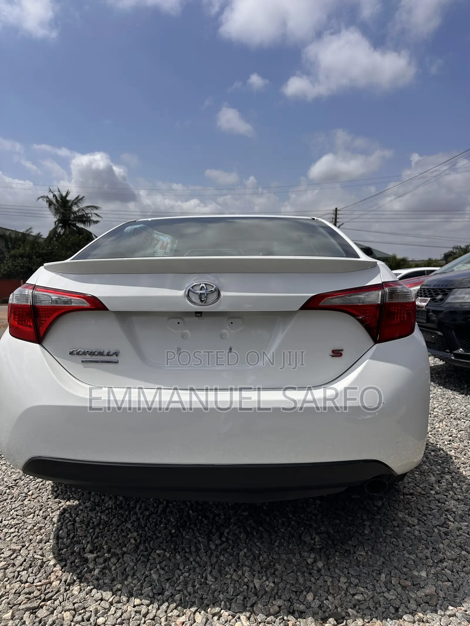 Toyota Corolla S 4dr Sedan (1.8L 4cyl CVT) 2016 White