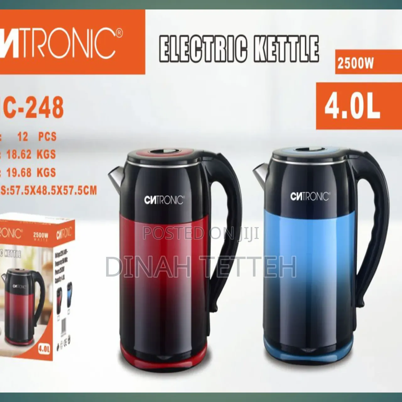 Chronic 4L Electric Kettle