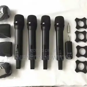 4in1 Wireless Rechargeable Microphone