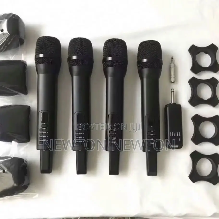 4in1 Wireless Rechargeable Microphone