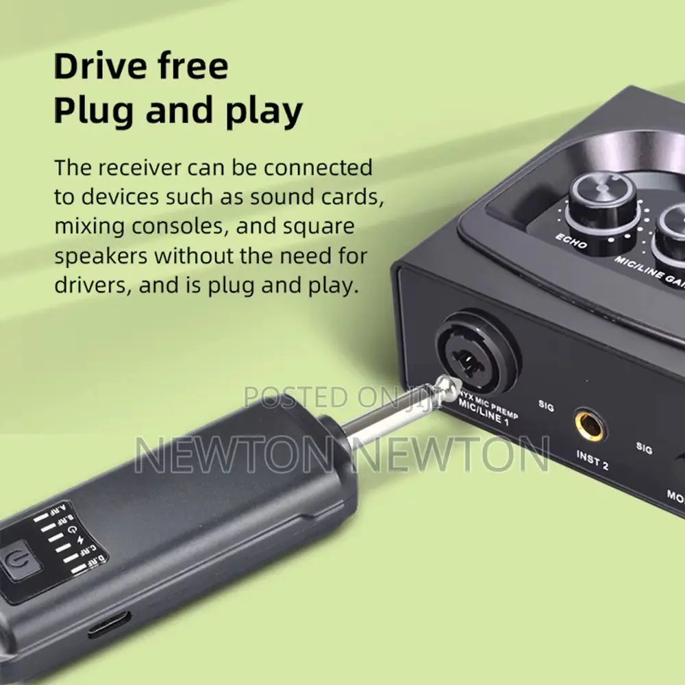 4in1 Wireless Rechargeable Microphone