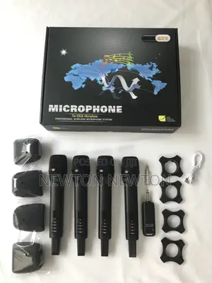 4in1 Wireless Rechargeable Microphone