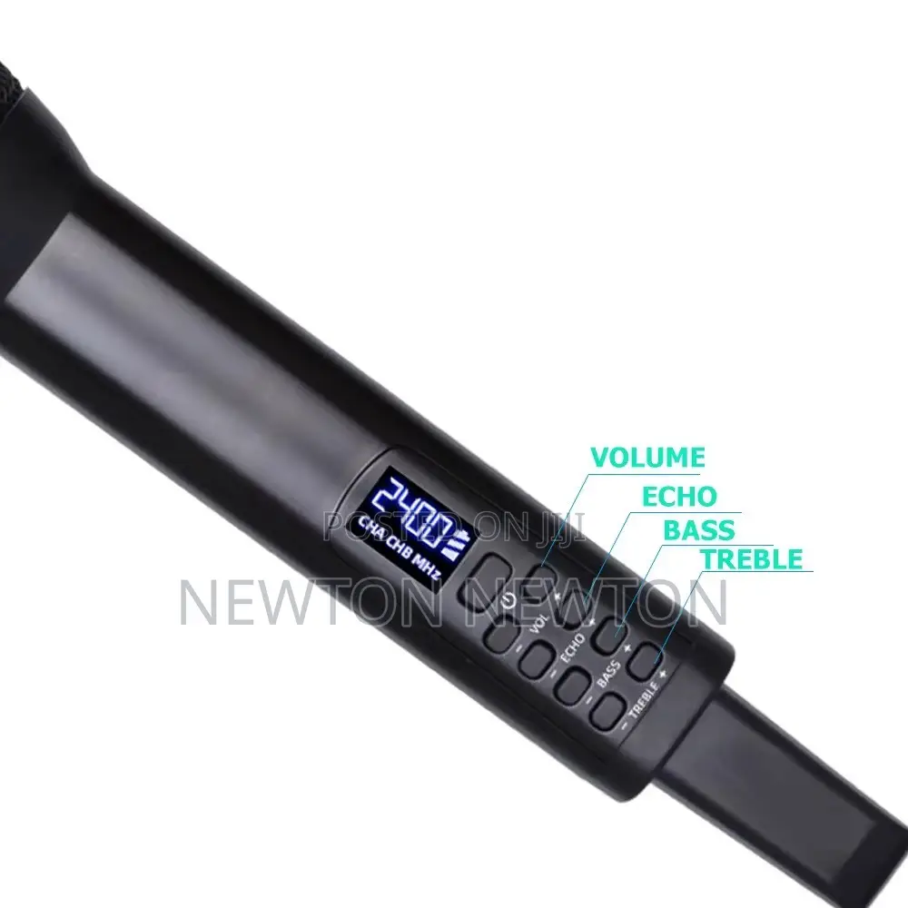 Two in One Wireless Rechargeable Microphone