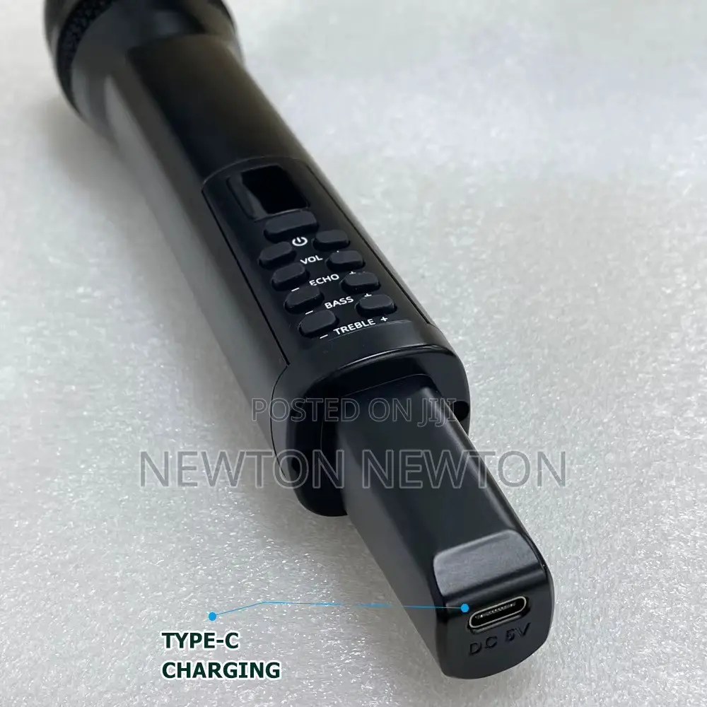 Two in One Wireless Rechargeable Microphone