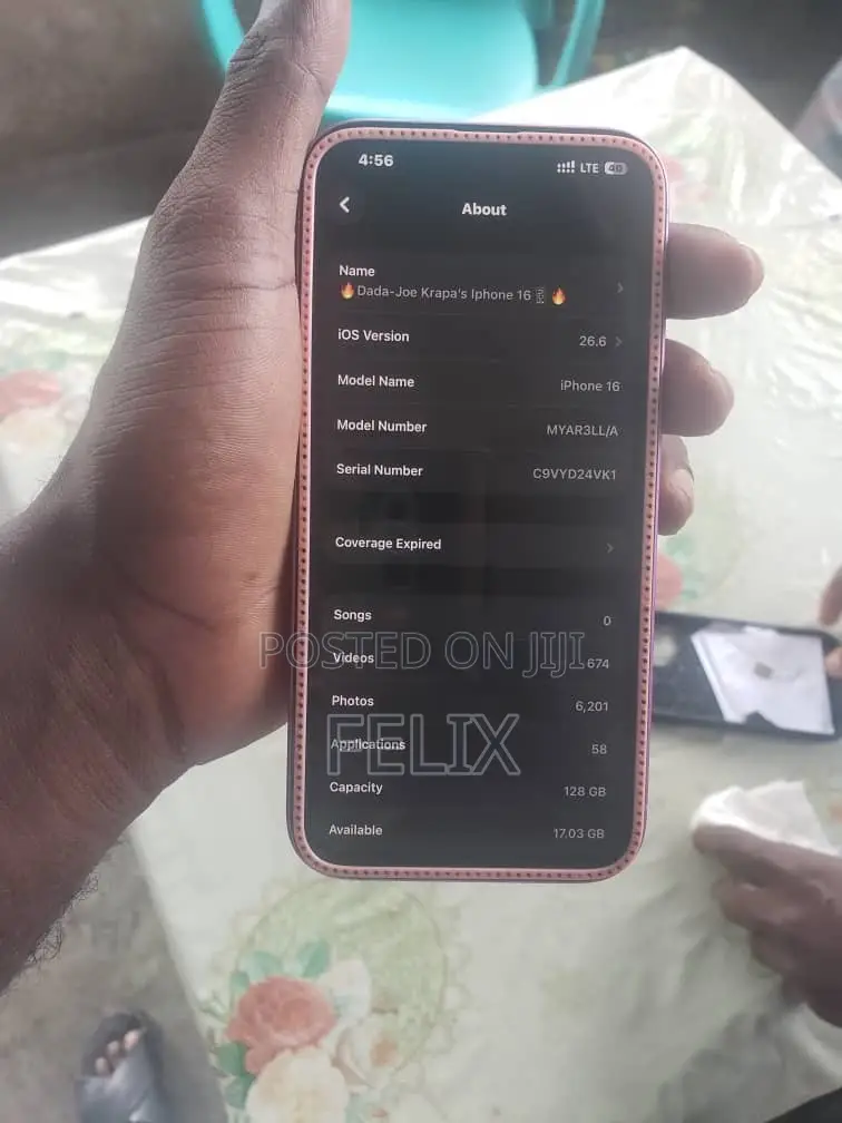 Apple iPhone 16 128 GB Pink