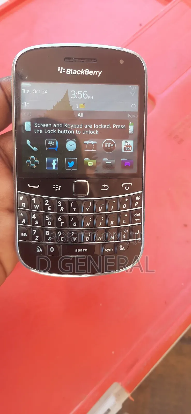 BlackBerry Bold Touch 9900 8 GB Black