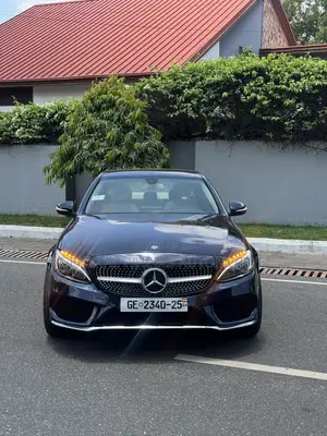 Mercedes-Benz C300 Luxury 4dr AWD 4Matic Sedan (2.0L 4cyl 7A) 2015 Blue