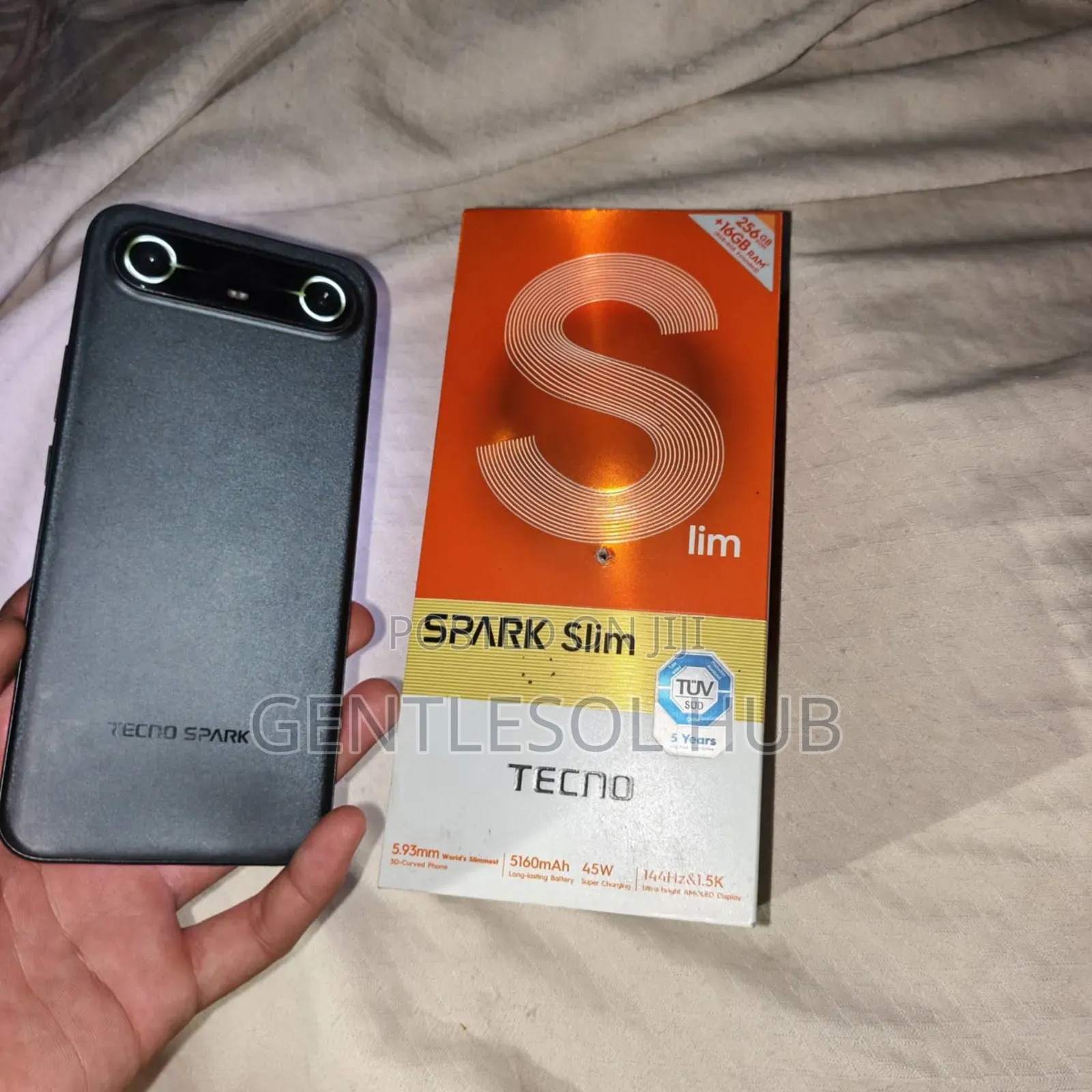 Tecno Spark Slim 256 GB Black