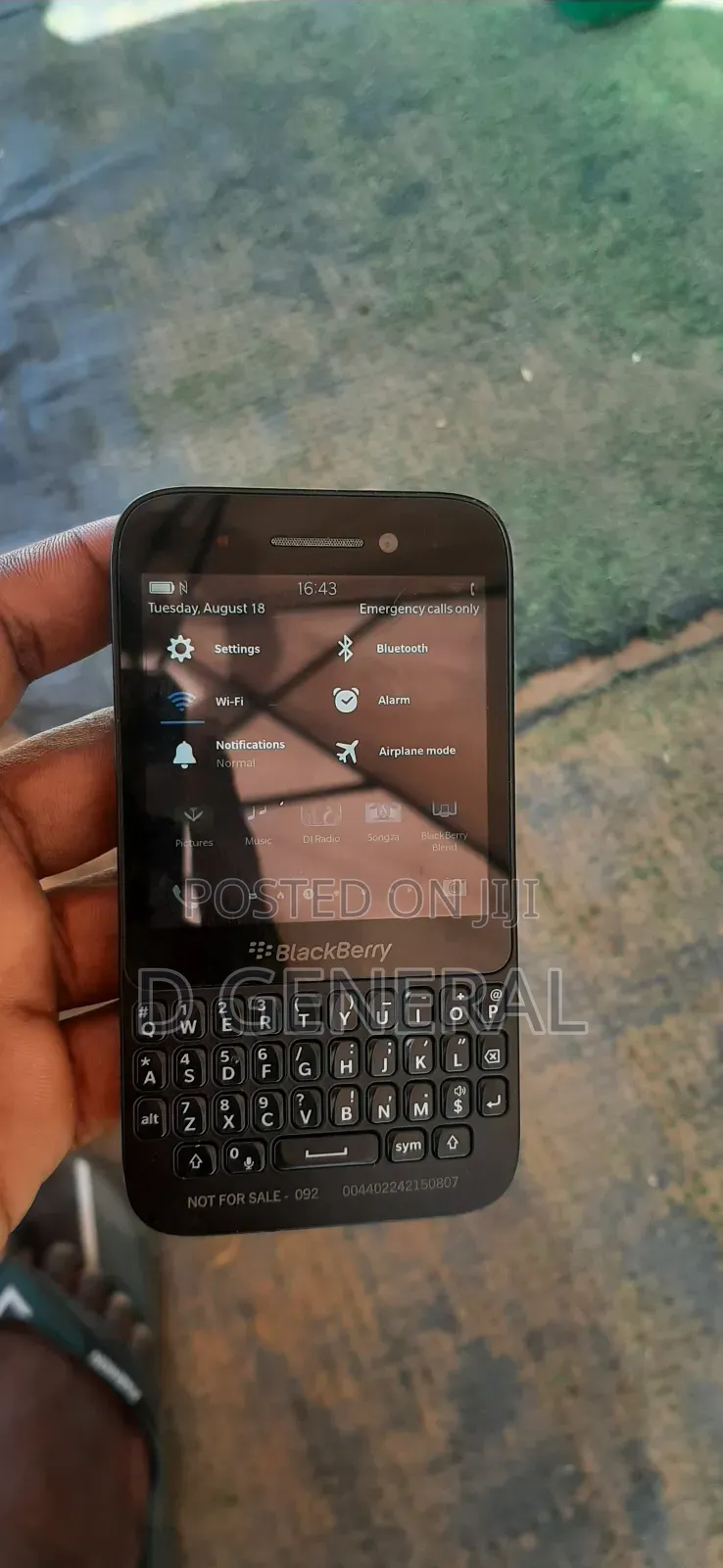BlackBerry 7100g Black