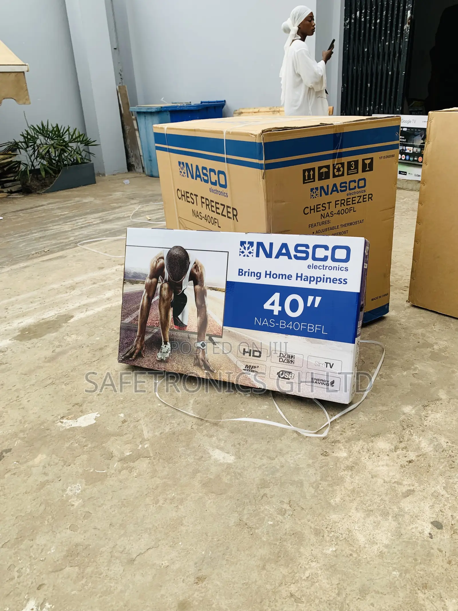 New Design NASCO 40′′ SATELLITE TV – (NAS-P40FBD)