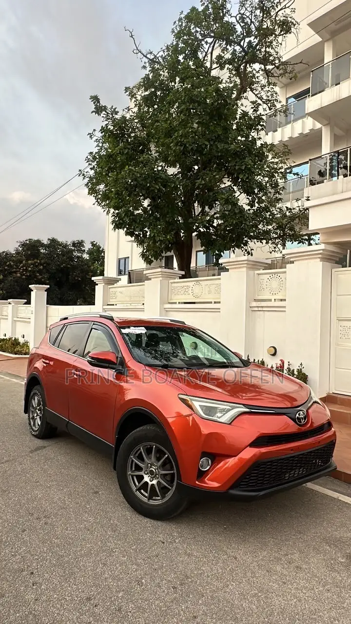 Toyota RAV4 SE 4dr SUV AWD (2.5L 4cyl 6A) 2018 Orange