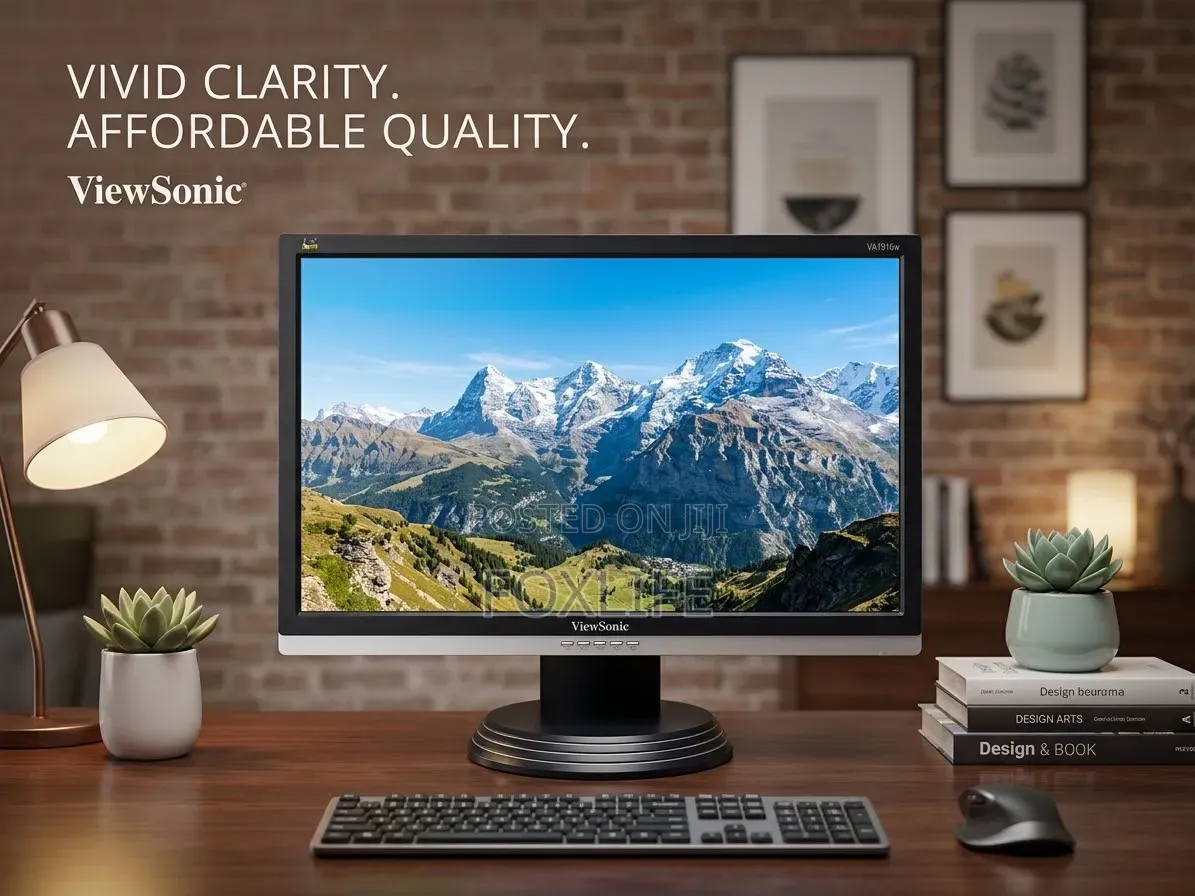 View Sonic Computer Monitor,Free VGA Cable