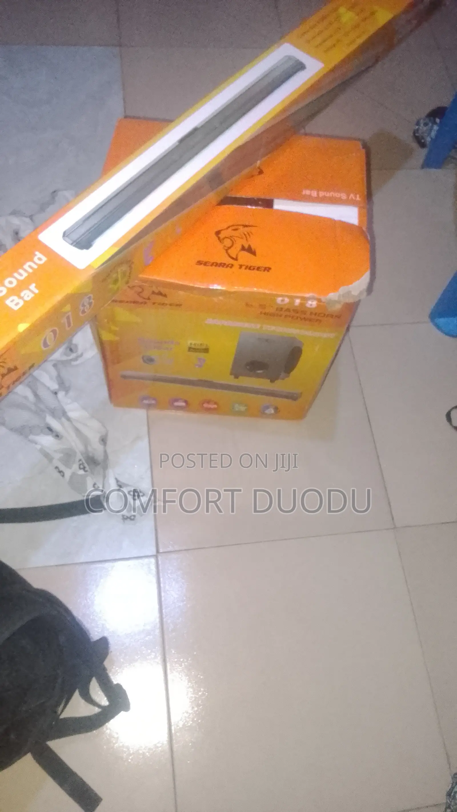 Soundbar and Bass Speaker