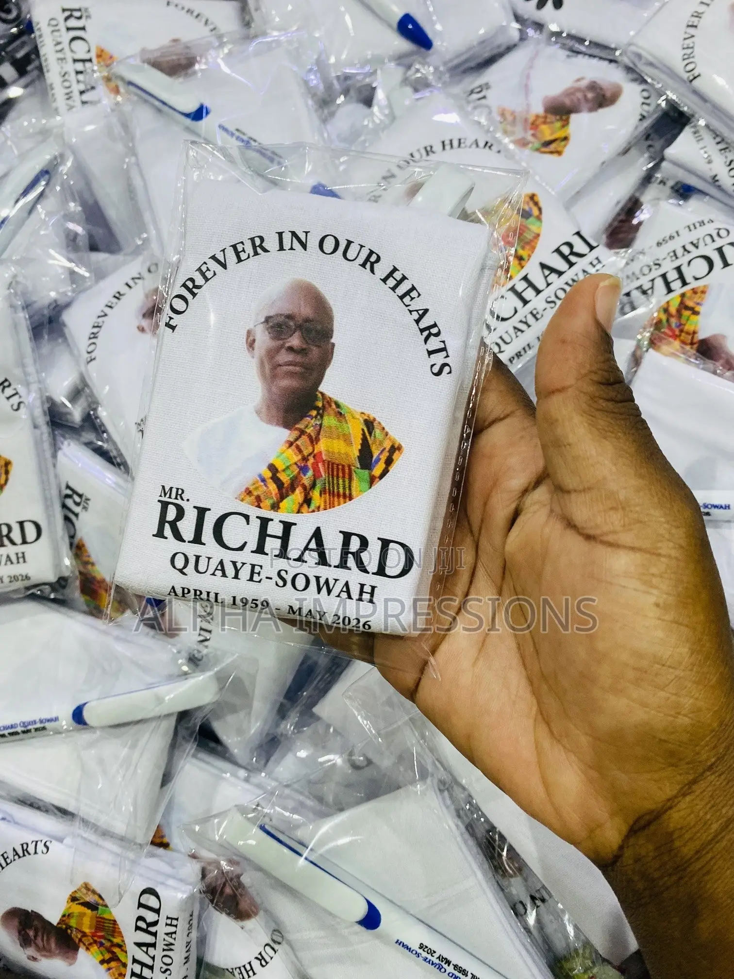 Customized Handkerchief and Pen