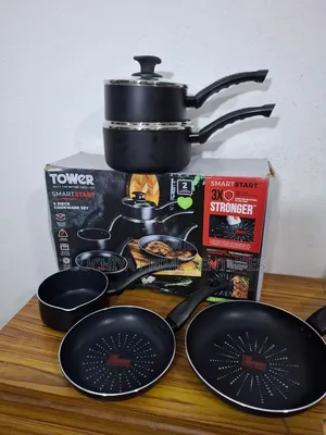 Tower 5 PCS Non-Stick Cookware 3 X Stronger 
From ...UK 🇬🇧
