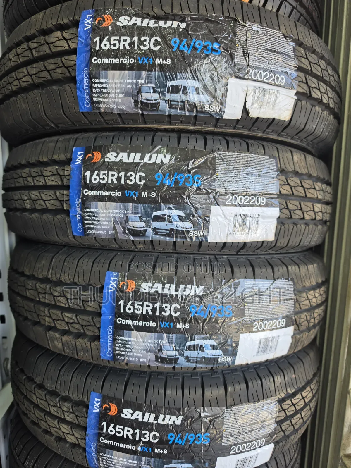 165R13C Sailun Commercio VX1 8PR Commercial Tyre