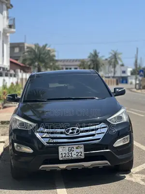 Hyundai Santa Fe Limited 4dr SUV AWD (3.3L 6cyl 6A) 2015 Black