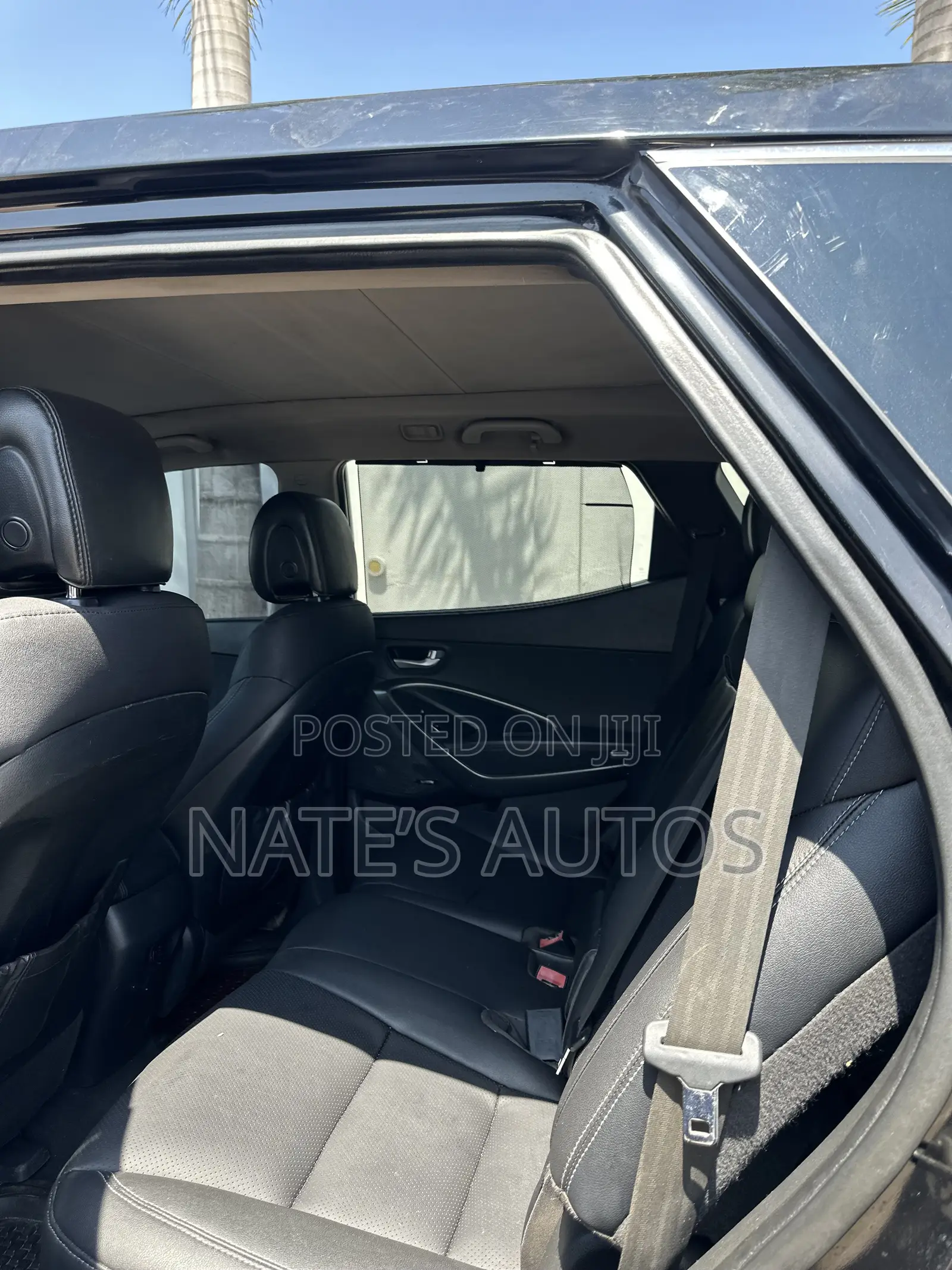 Hyundai Santa Fe Limited 4dr SUV AWD (3.3L 6cyl 6A) 2015 Black