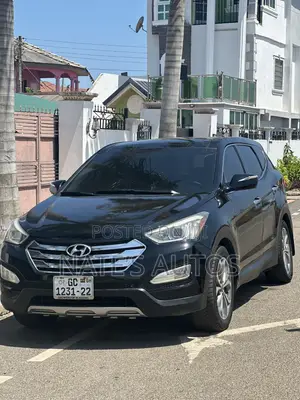 Hyundai Santa Fe Limited 4dr SUV AWD (3.3L 6cyl 6A) 2015 Black