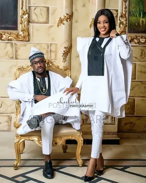 Executive Bespoke 3-Piece Agbada Collection – Premium African Wear