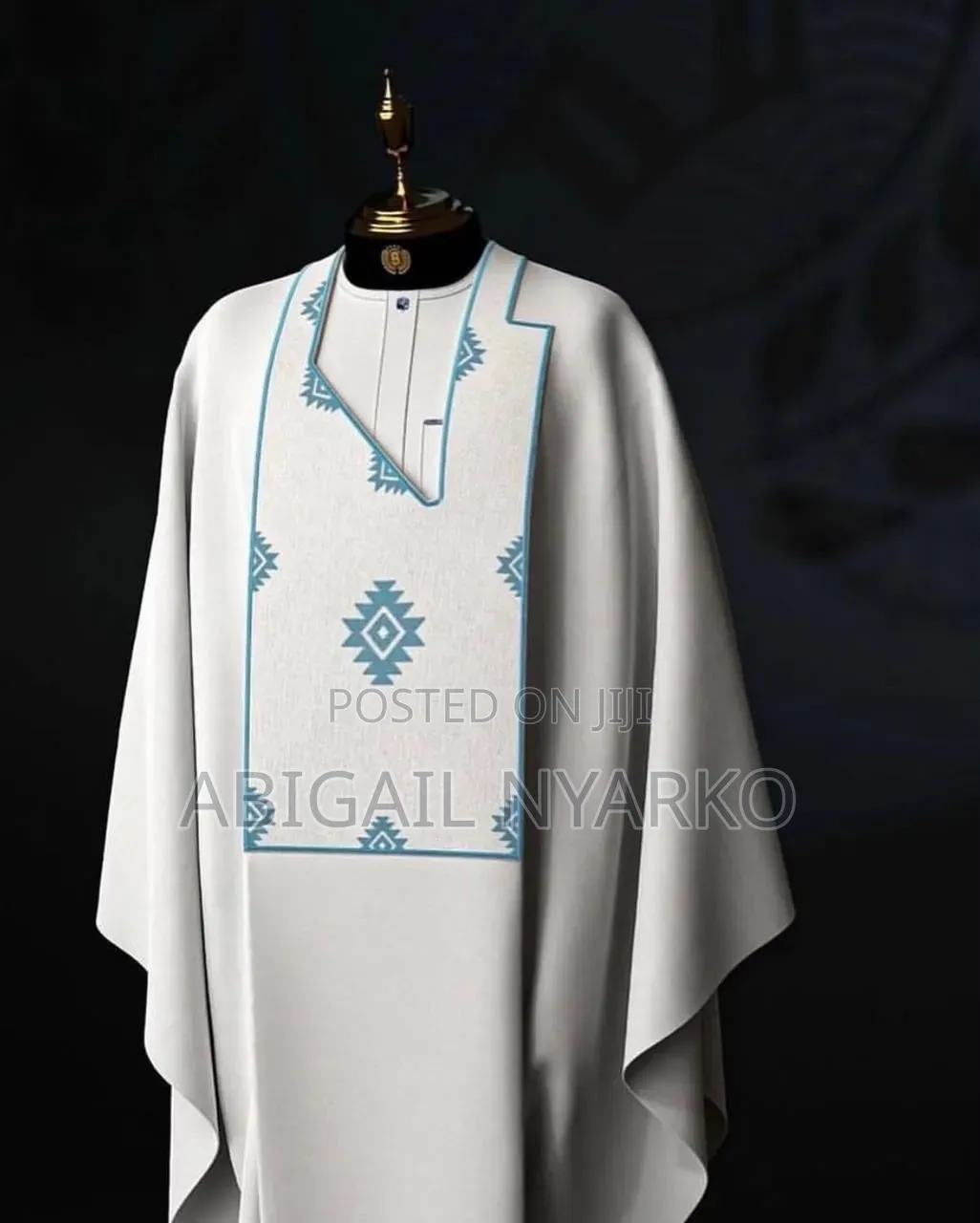 Executive Bespoke 3-Piece Agbada Collection – Premium African Wear