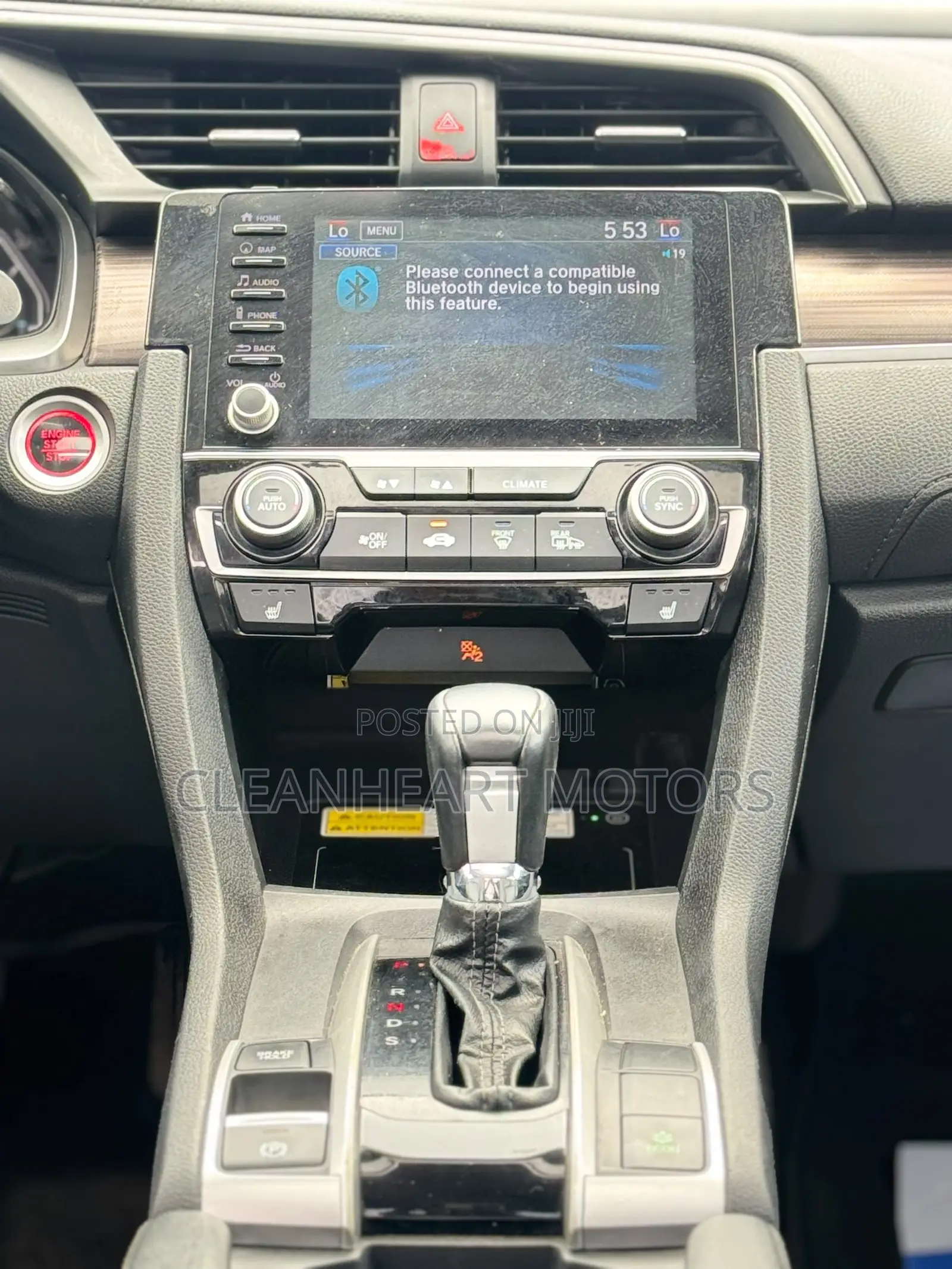Honda Civic Touring Sedan 2019 White