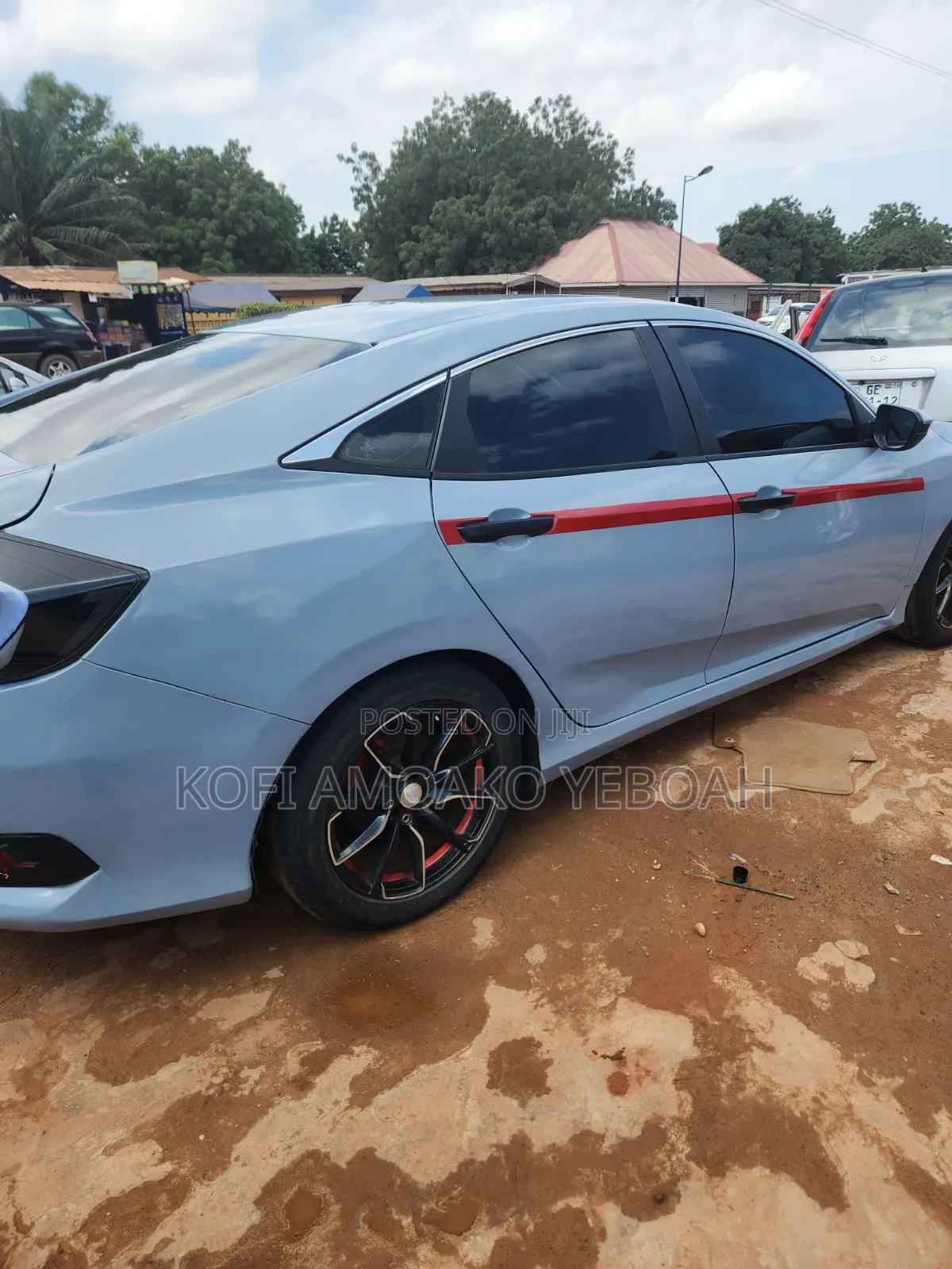 Honda Civic EX 4dr Sedan (2.0L 4cyl) 2017 Gray