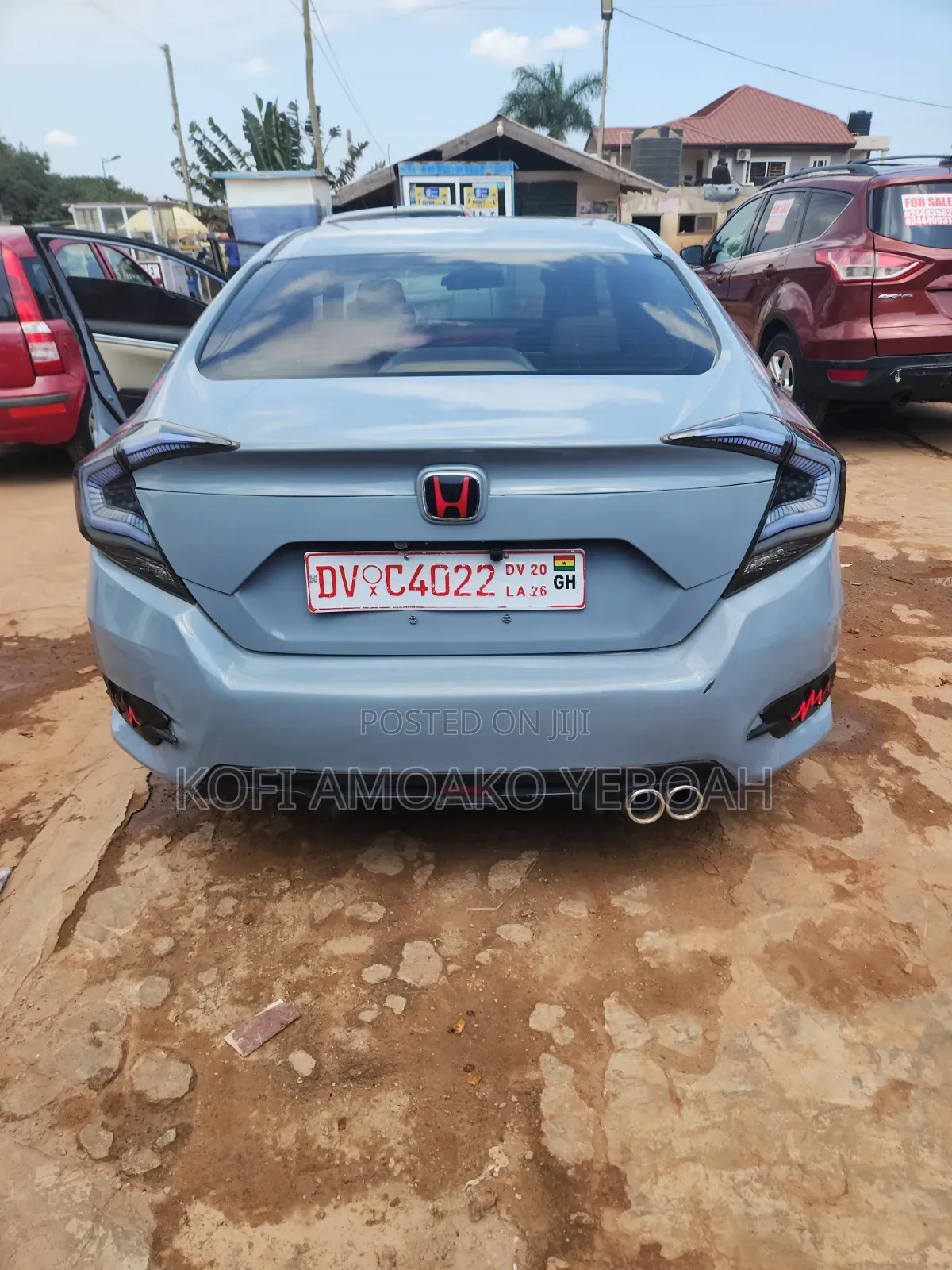 Honda Civic EX 4dr Sedan (2.0L 4cyl) 2017 Gray
