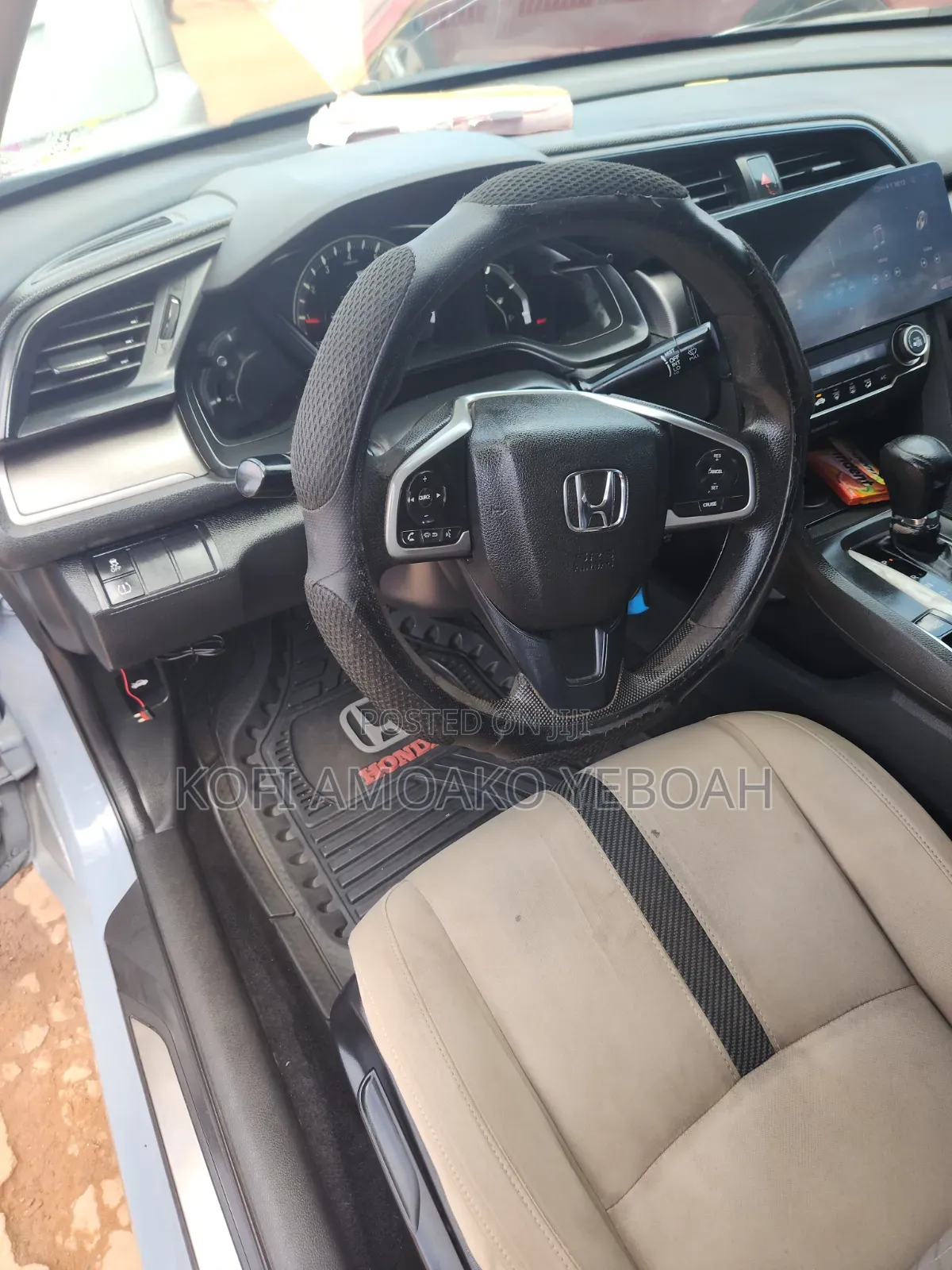 Honda Civic EX 4dr Sedan (2.0L 4cyl) 2017 Gray