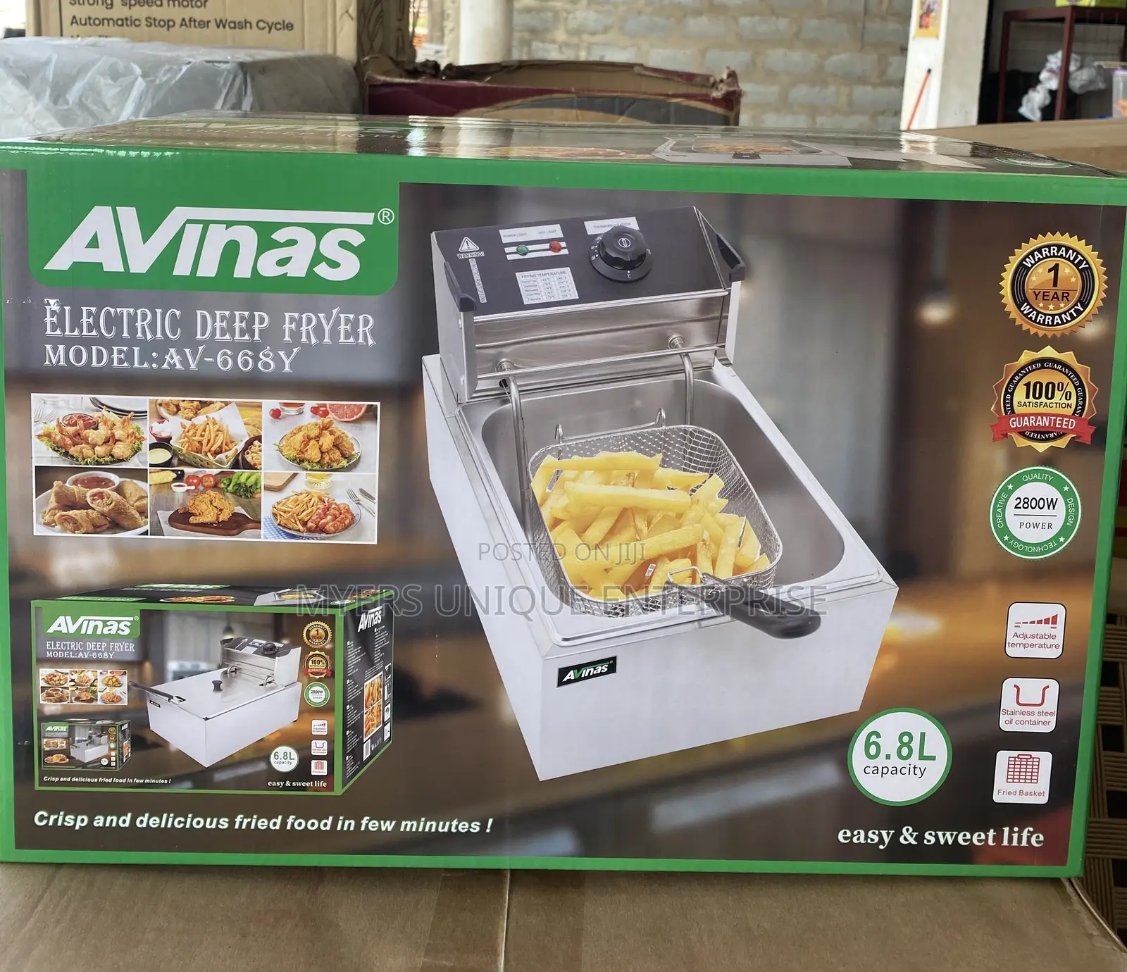 Neat Avinas 6.8l Deep Fryer