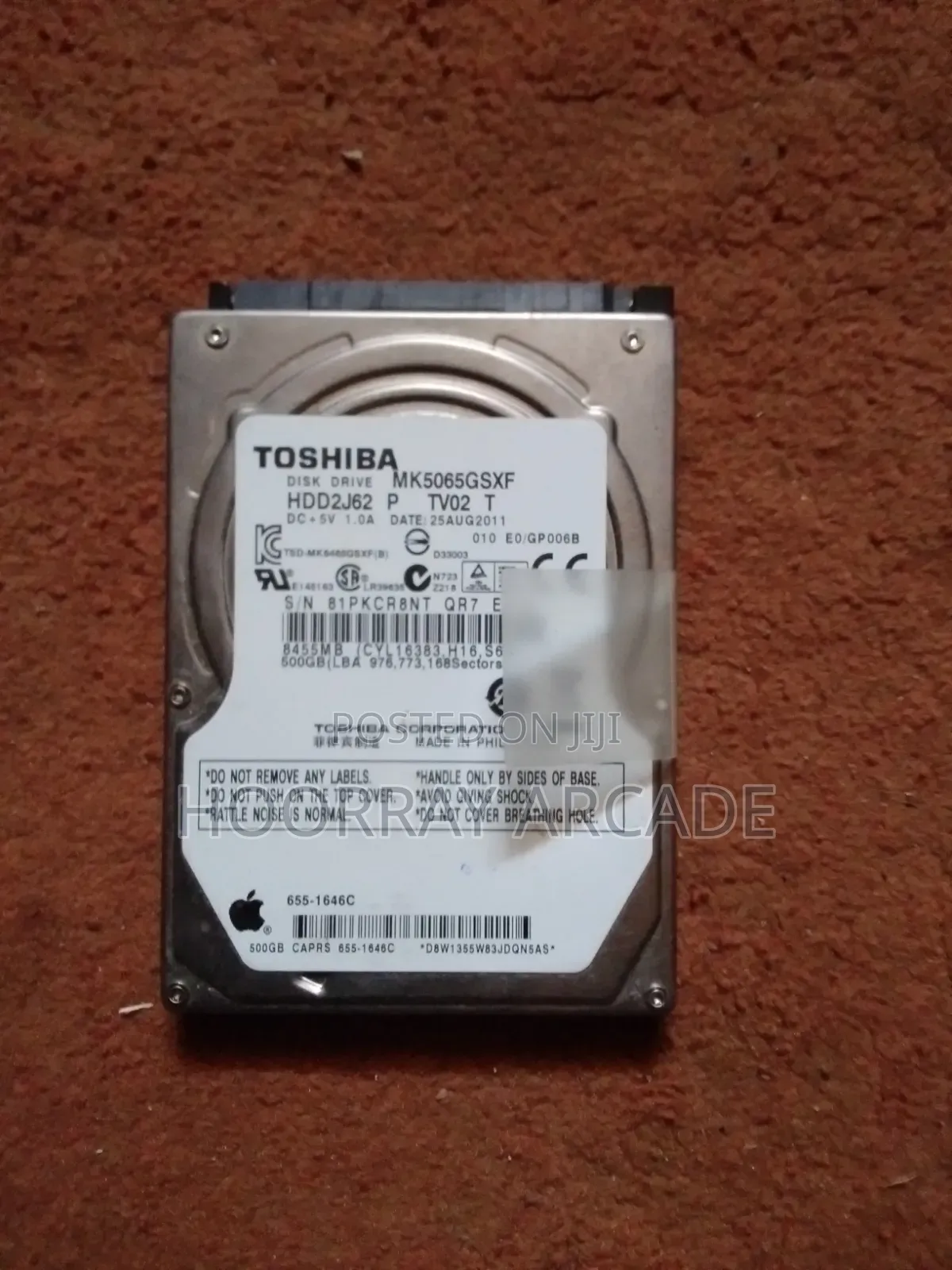DONGOMI! Laptop Hard Disk Drive (HDD) 500gb/750gb