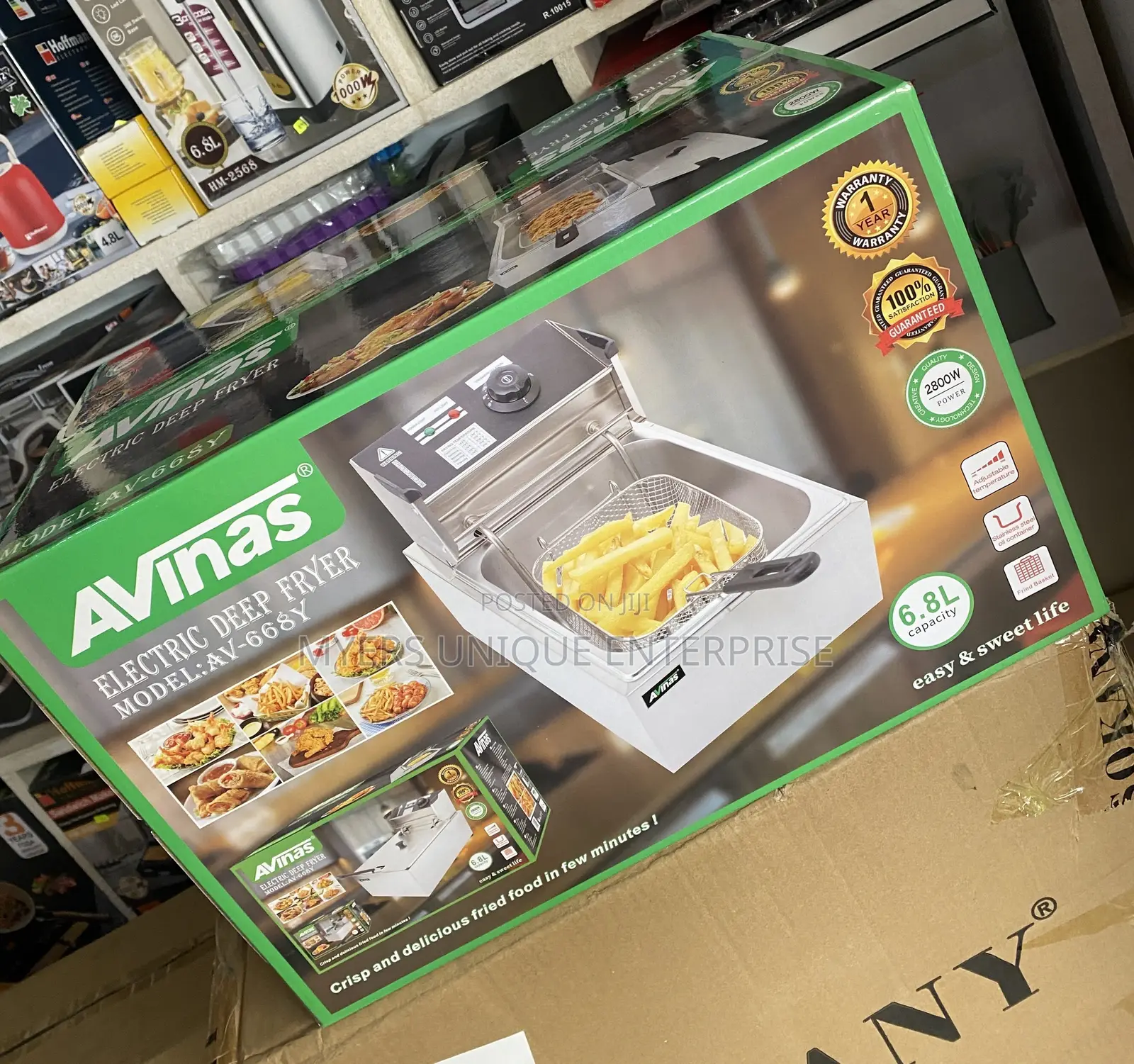Authentic Electric 6.8l Deep Fryer