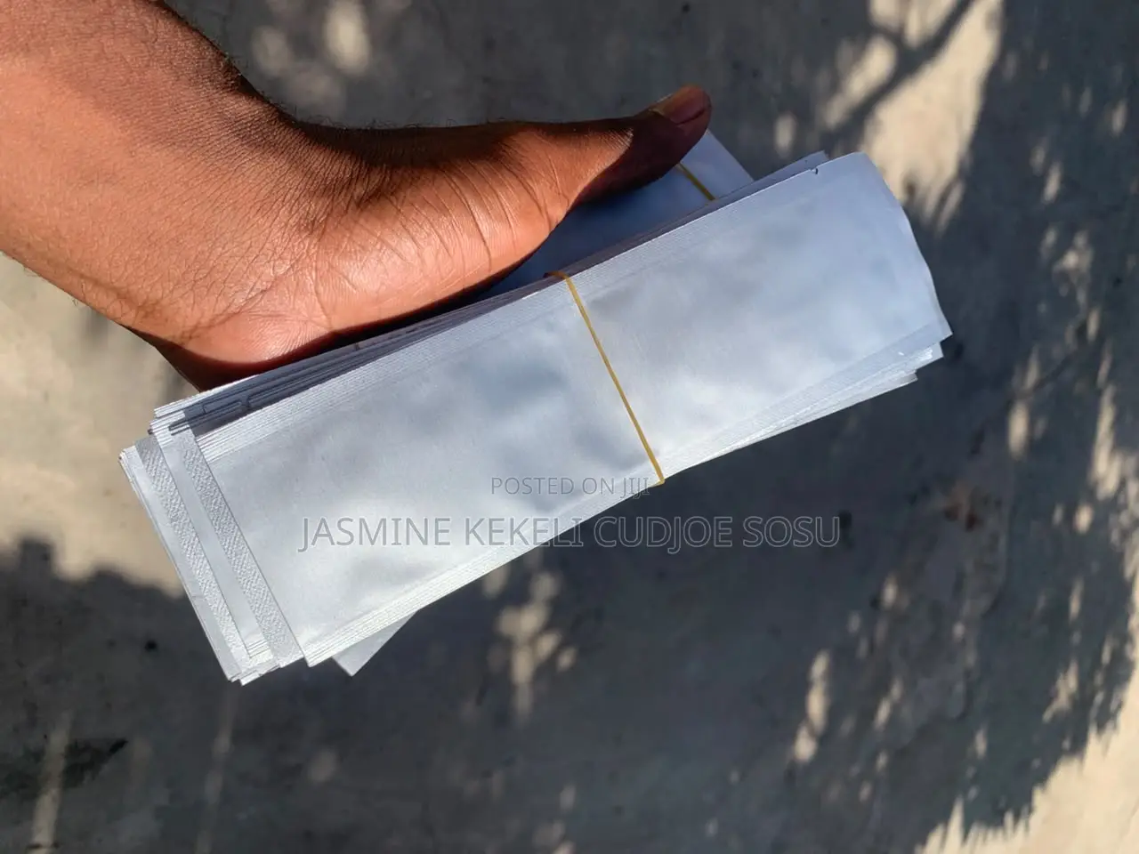 Flat Matte Aluminium Pouch